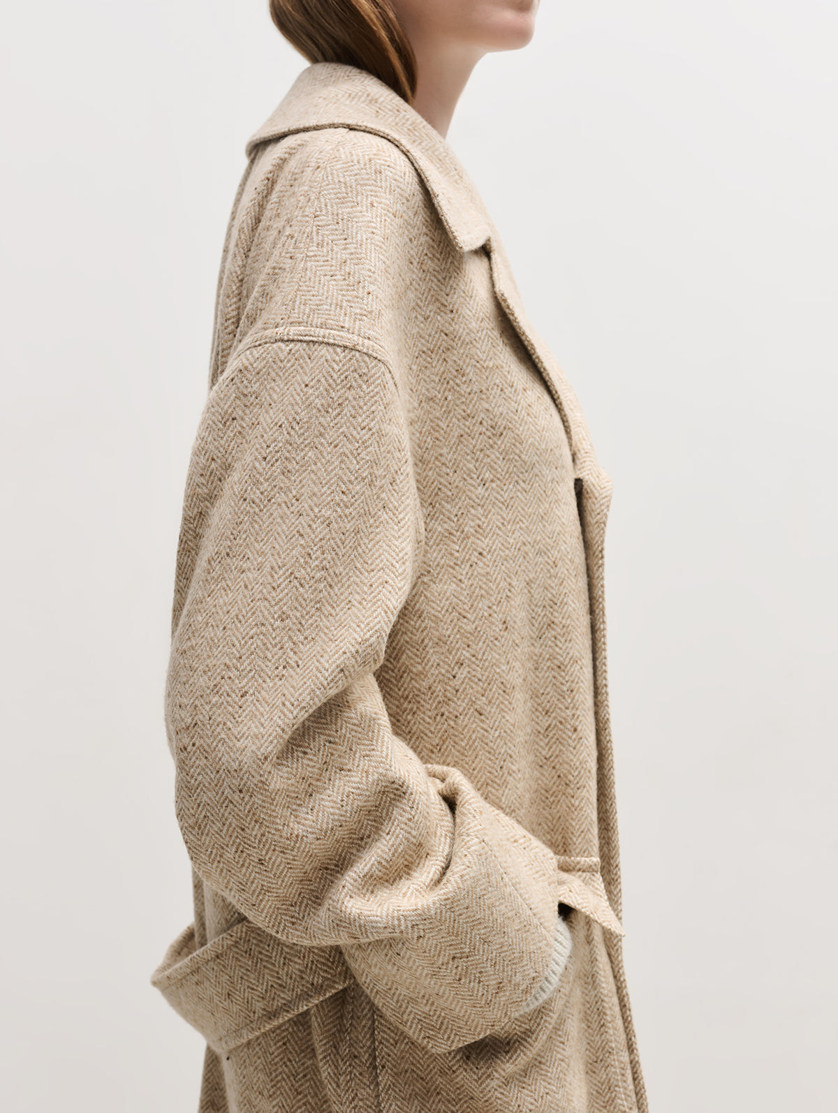 Oversized Martingale Coat