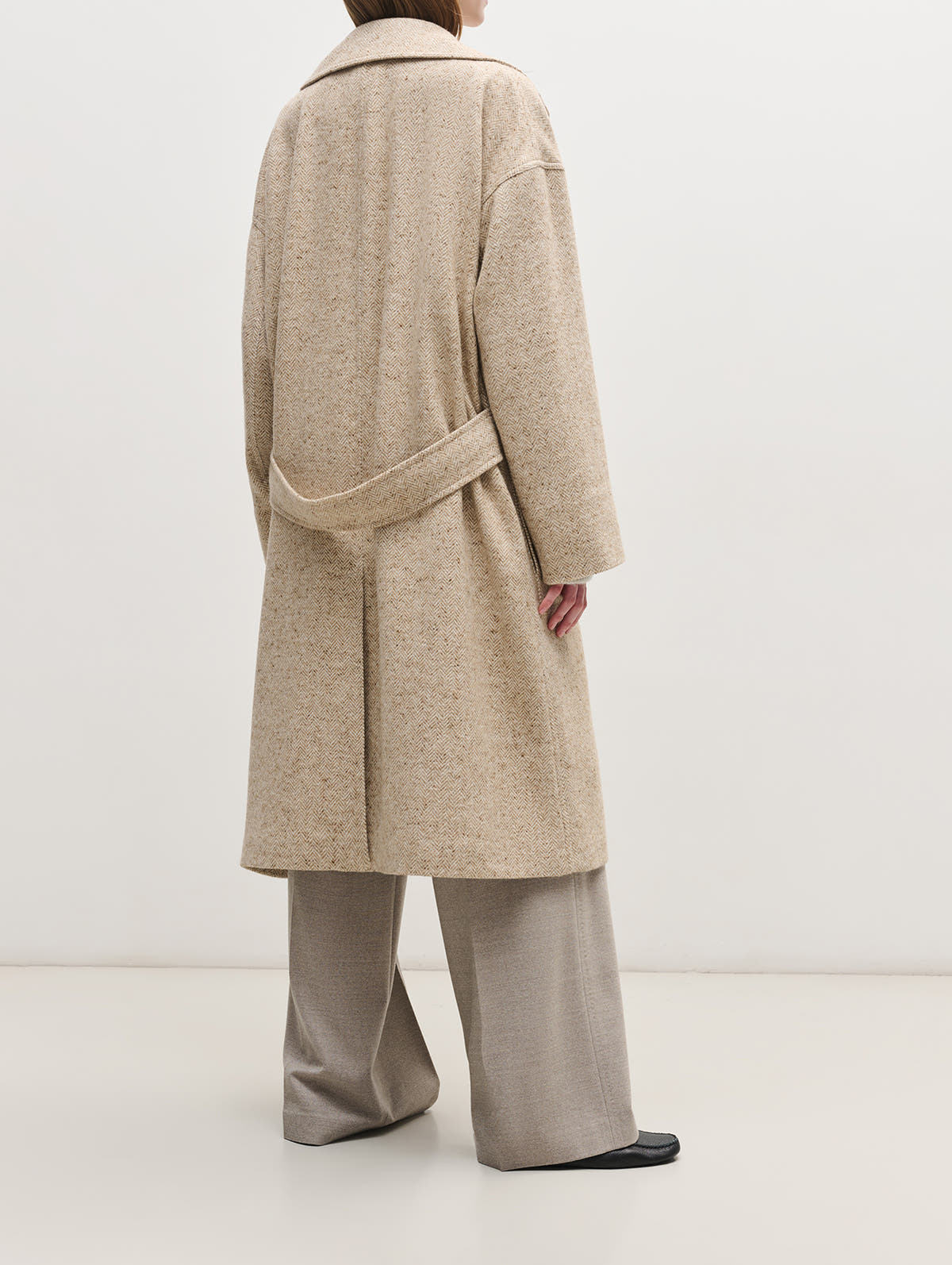 Oversized Martingale Coat