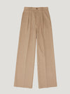 Camel Oxford Bag Trousers