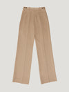 Camel Oxford Bag Trousers