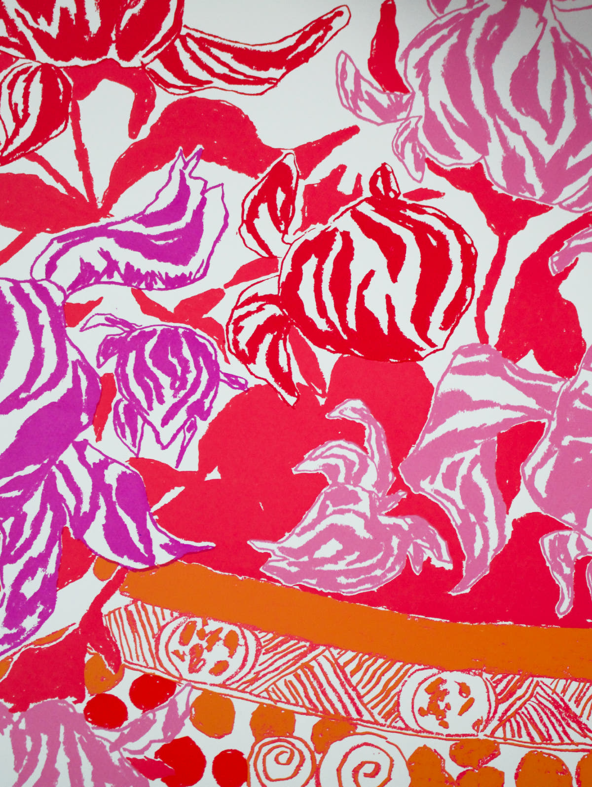 Pink Orange Cut Flowers - Connolly