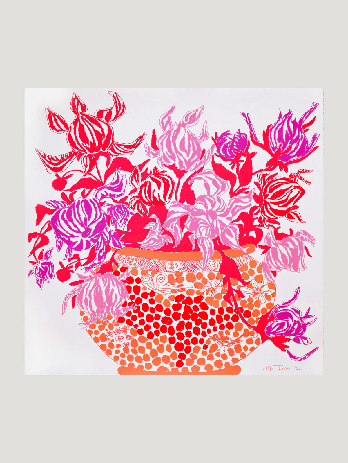 Pink Orange Cut Flowers - Connolly