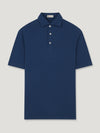 Denim Pique Polo Shirt