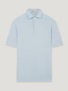 Light Blue Pique Polo Shirt