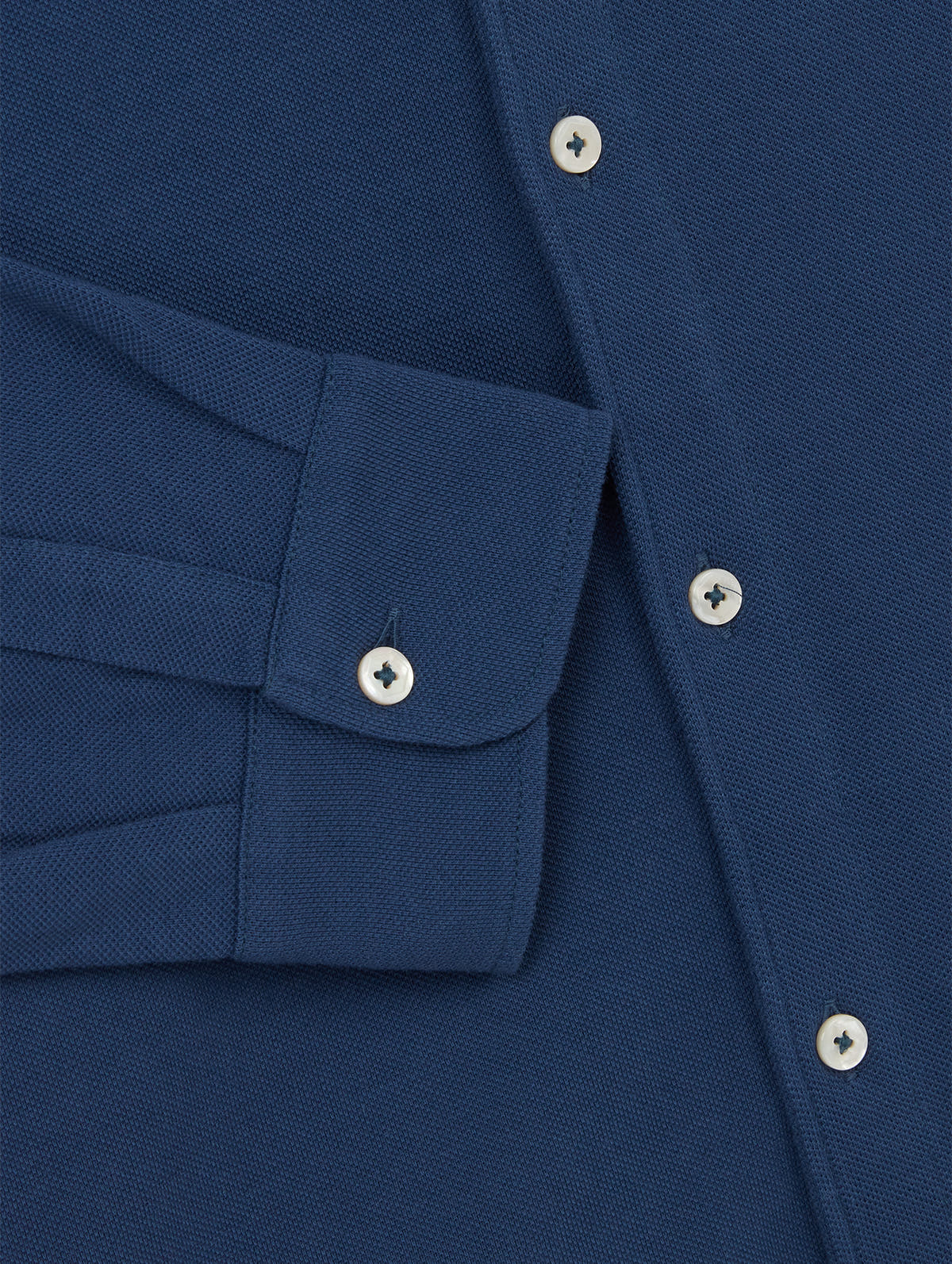 Denim Pique Shirt - Connolly