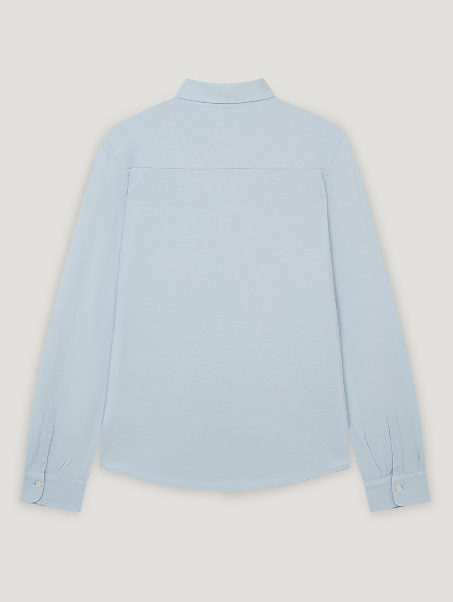 Light Blue Pique Shirt