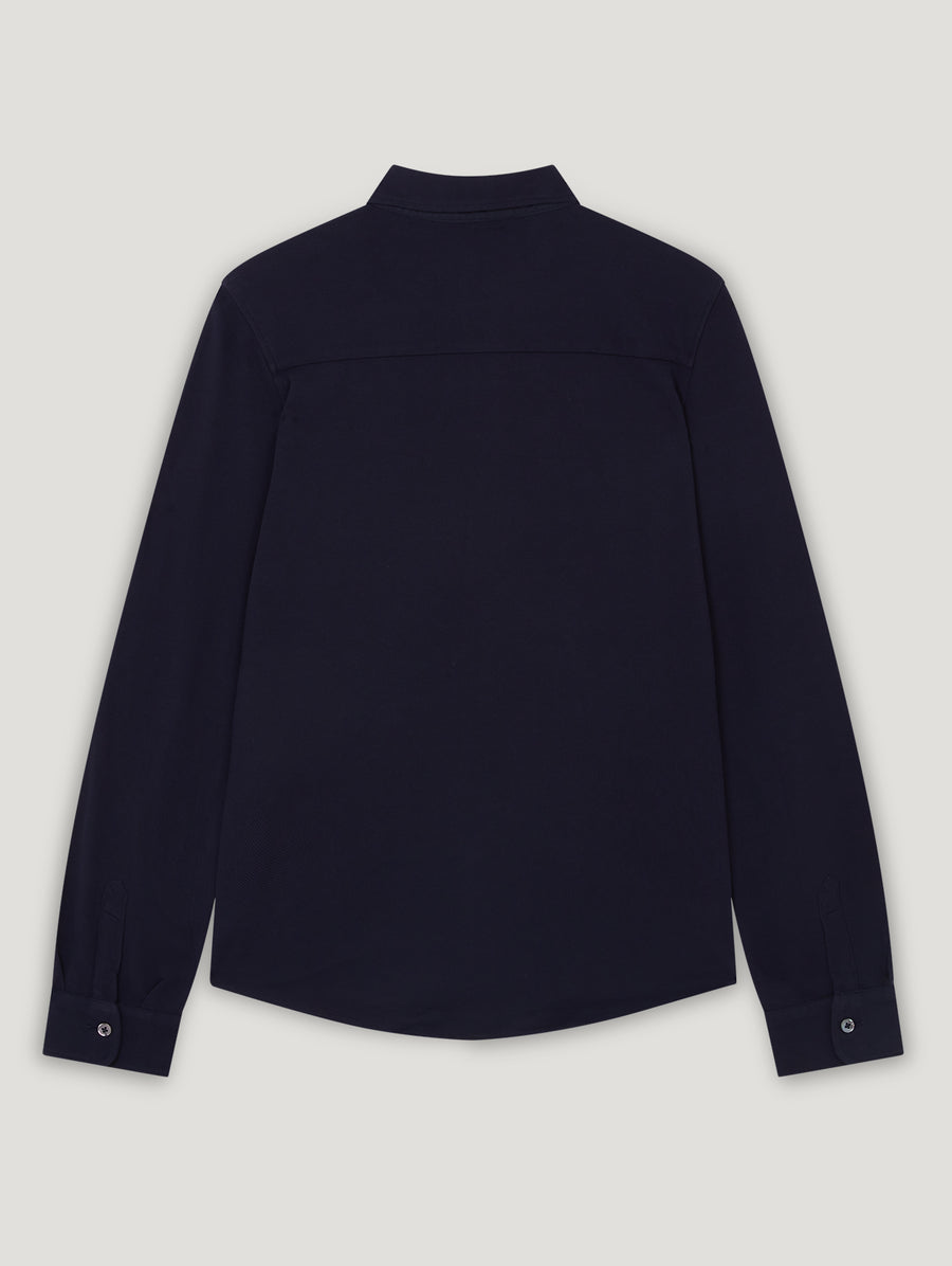 Navy Pique Shirt