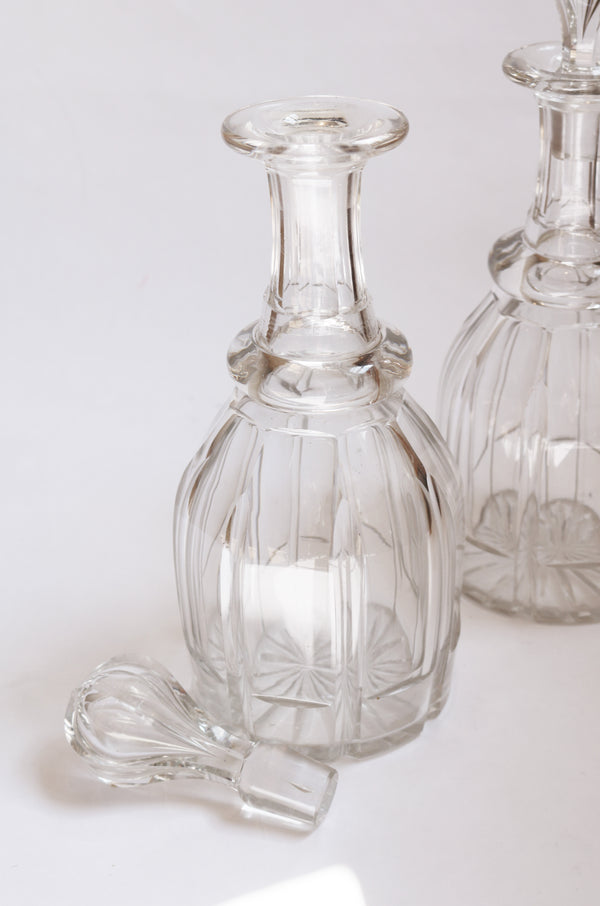 Pair Decanter c1840