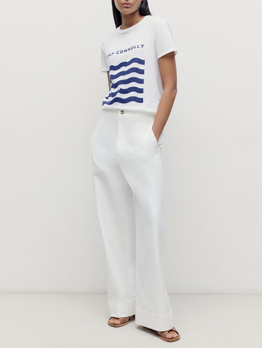 Navy Cap Connolly T-Shirt - Connolly