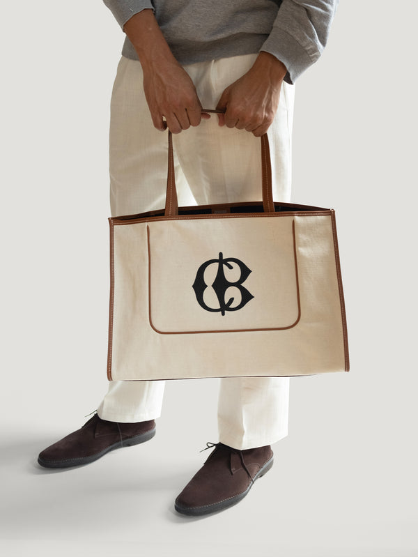 CB Canvas Beach Bag - Connolly