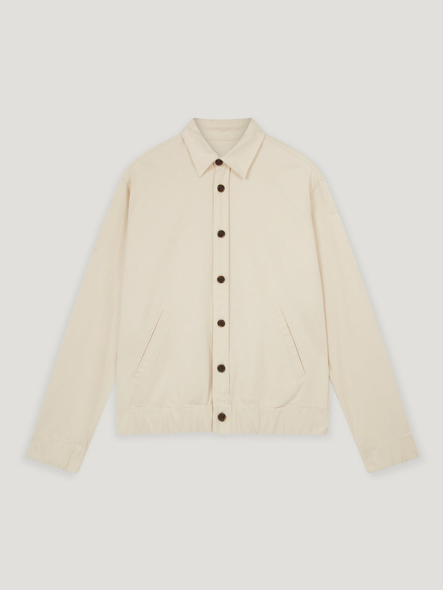 Beige Rocker Blouson