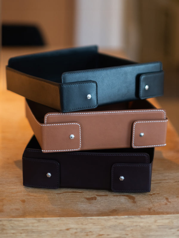 Black Large Vide Poche - Connolly England