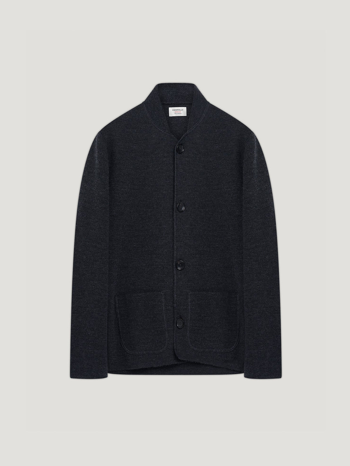 Anthracite Single Breasted Driving Jacket - Connolly