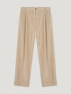 Natural Cord Relaxed Tapered Trousers