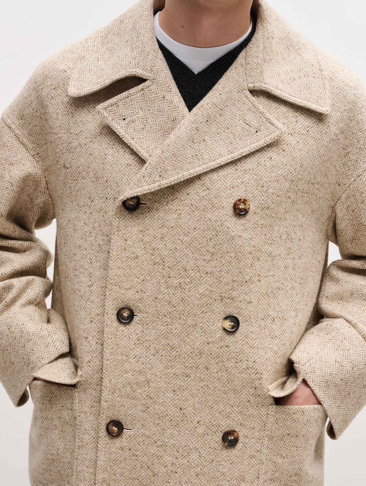 Oversized Martingale Coat
