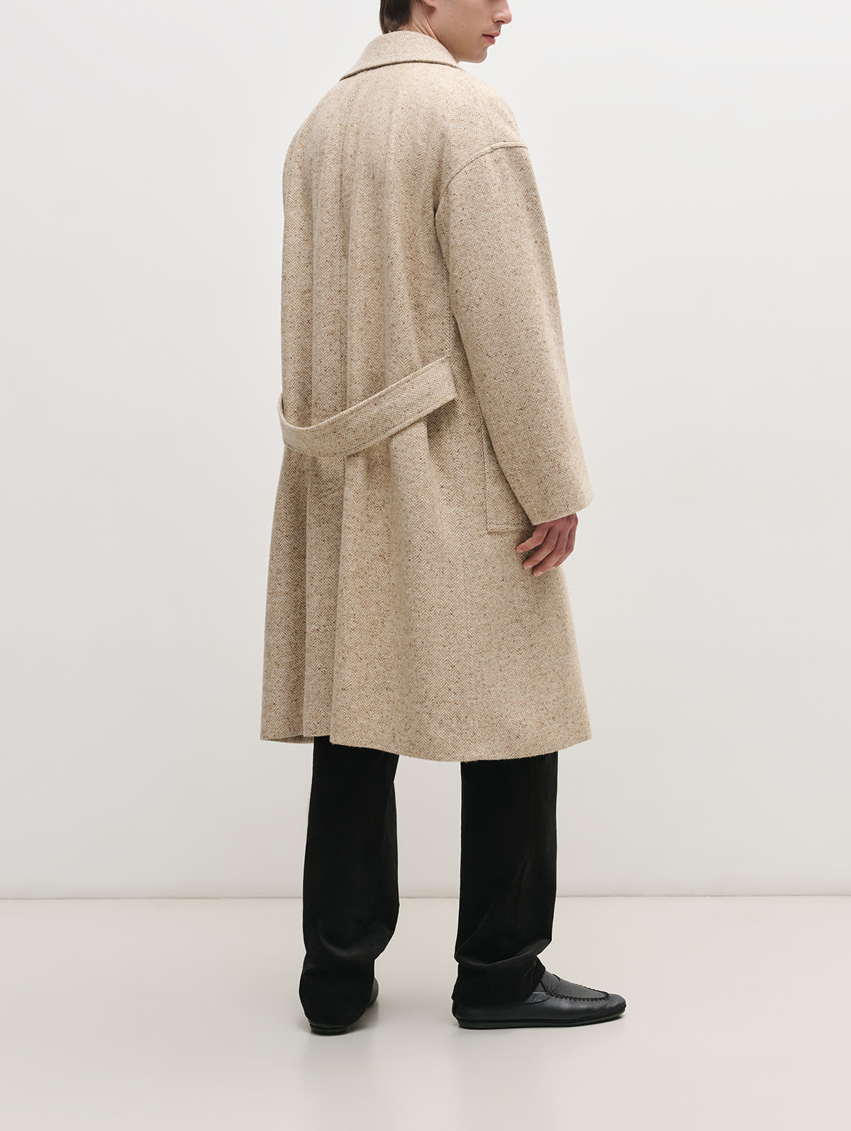 Oversized Martingale Coat