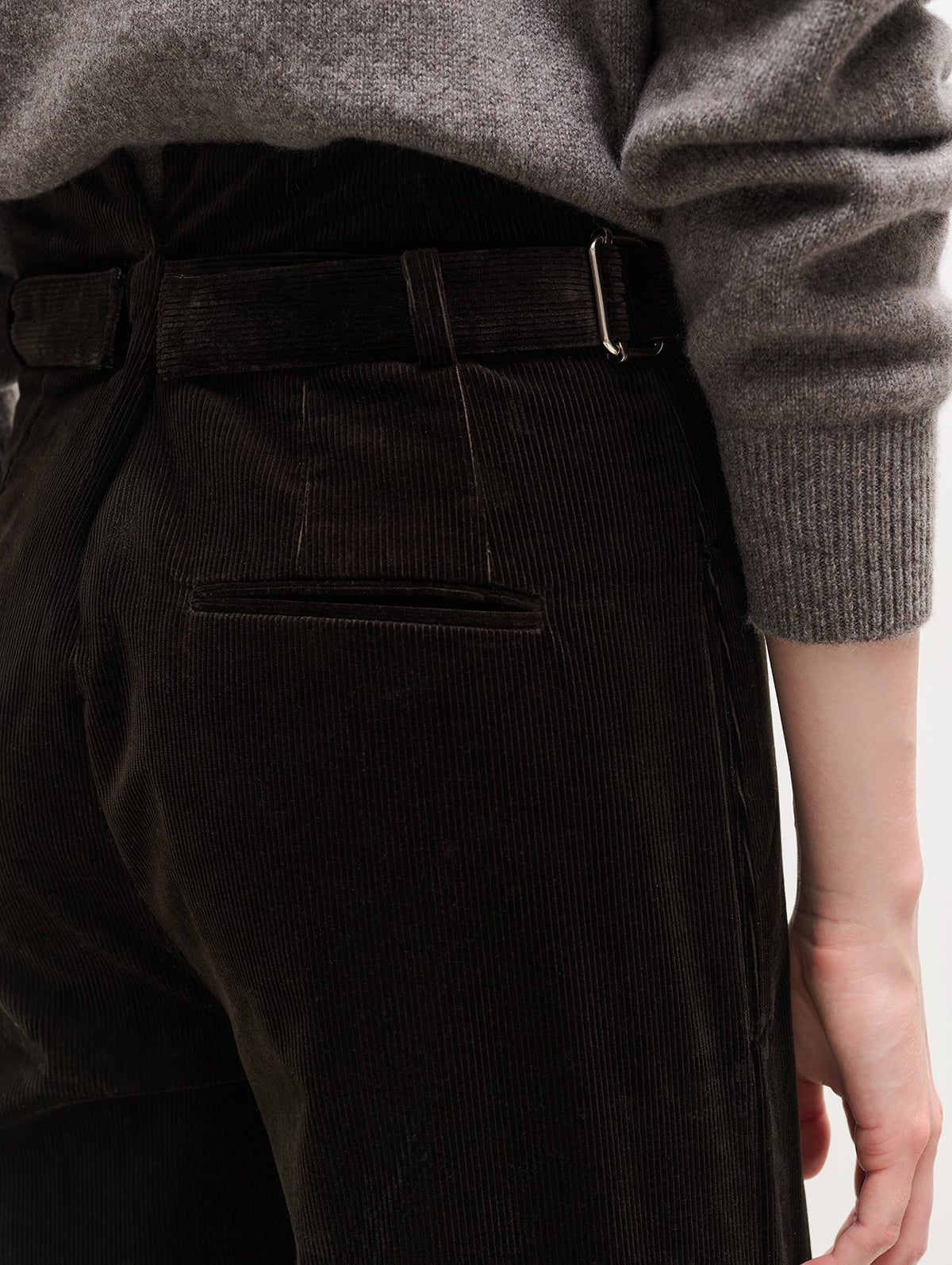 Cord Sash Trousers
