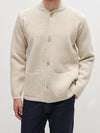 Natural Single Breasted Driving Jacket