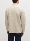 Natural Single Breasted Driving Jacket
