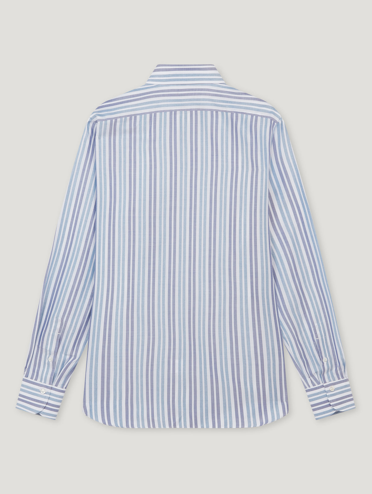 Multi Blue Sun Striped Shirt - Connolly