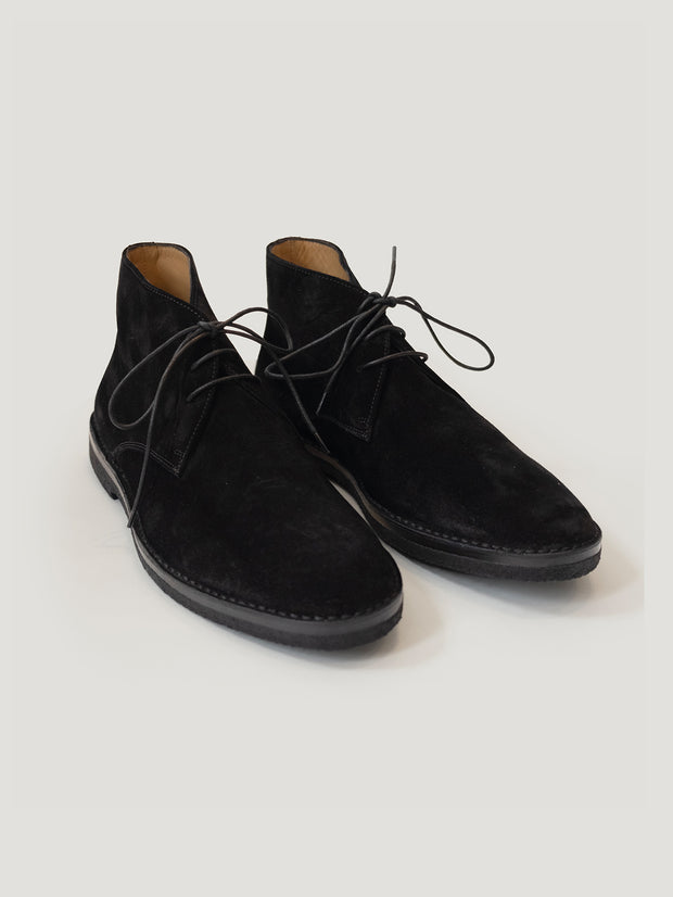 Black High Driving Boot Connolly