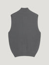 Anthracite Cashmere Driving Gilet