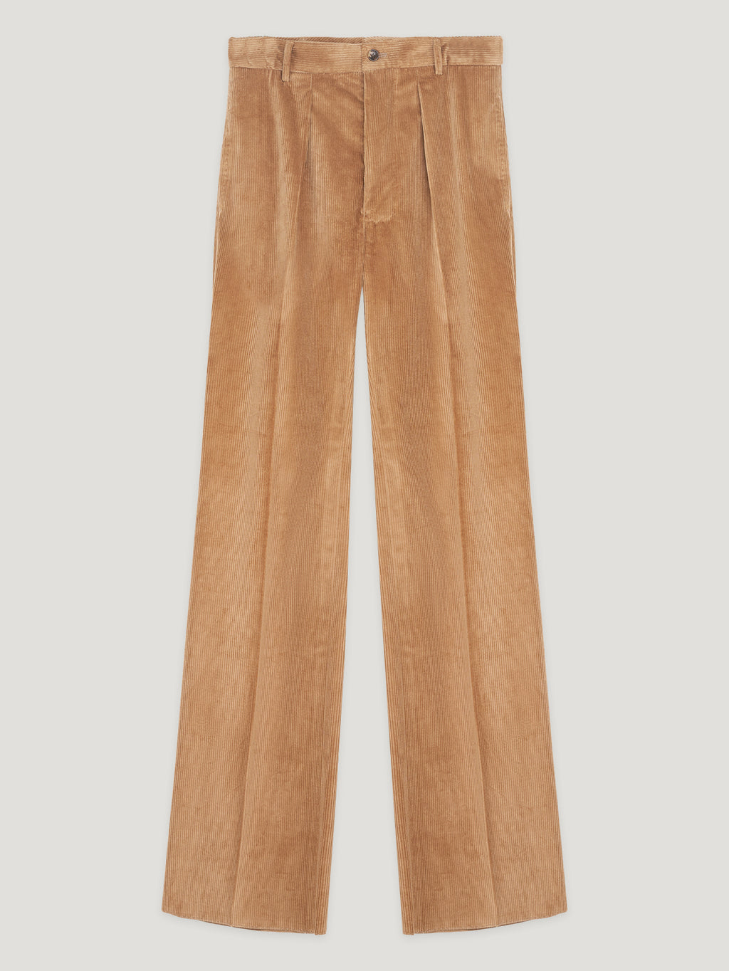 パンツ MUZE corduroy 3D trousers camel 2022AW MUZE MUZE corduroy 3D trousers camel 2022AW TURQUOISE LABEL