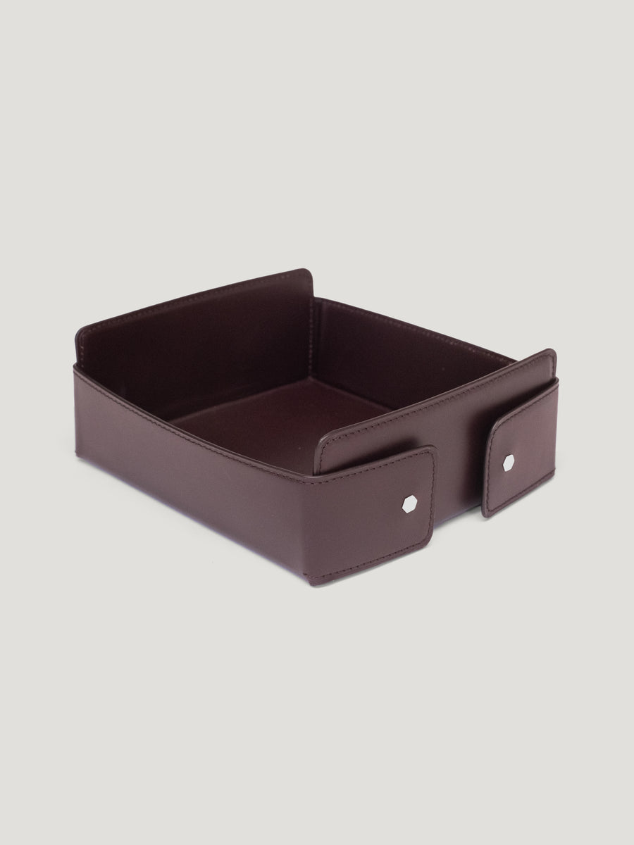 Burgundy Small Vide Poche - Connolly