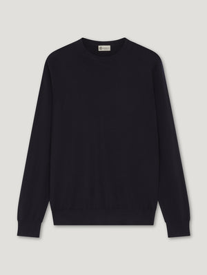 Navy Travel Sweater