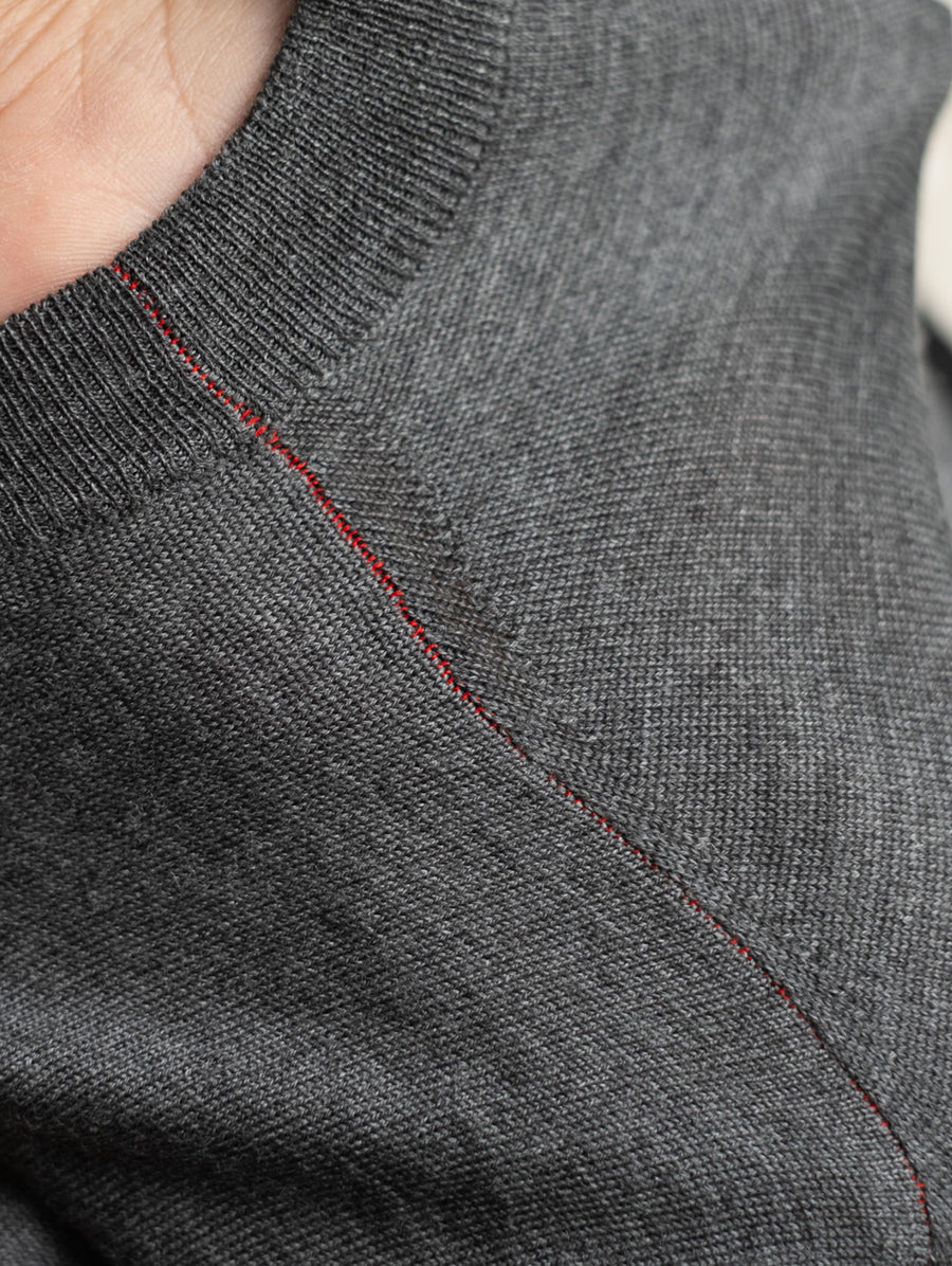 Grey Travel Sweater - Connolly