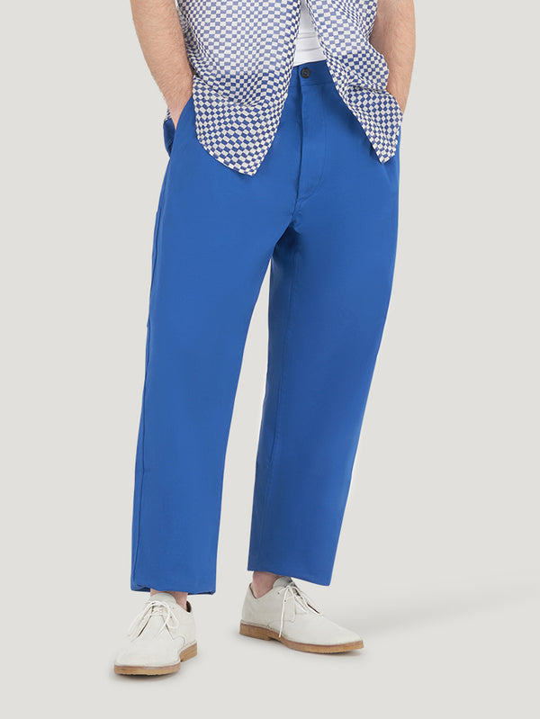 Workwear Blue Rally Trouser