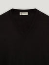 Black Voile D'or V-Neck - Connolly
