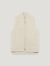 Wool Drop Back Car Vest