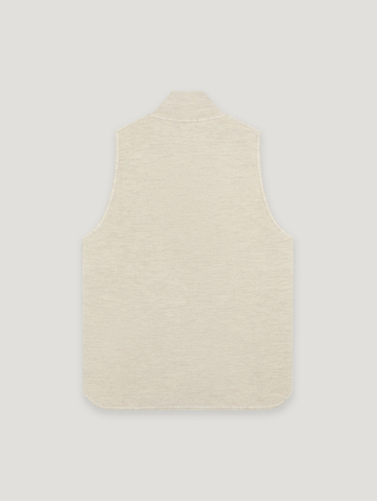 Wool Drop Back Car Vest