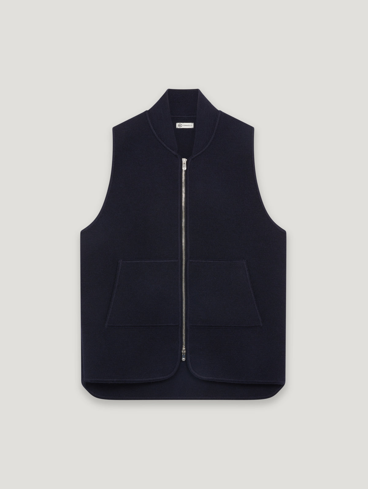 Wool Drop Back Car Vest