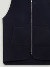 Wool Drop Back Car Vest