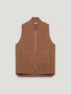 Wool Drop Back Car Vest