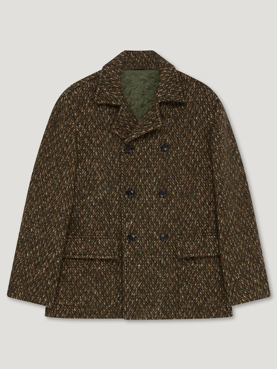 Wool Reefer Jacket