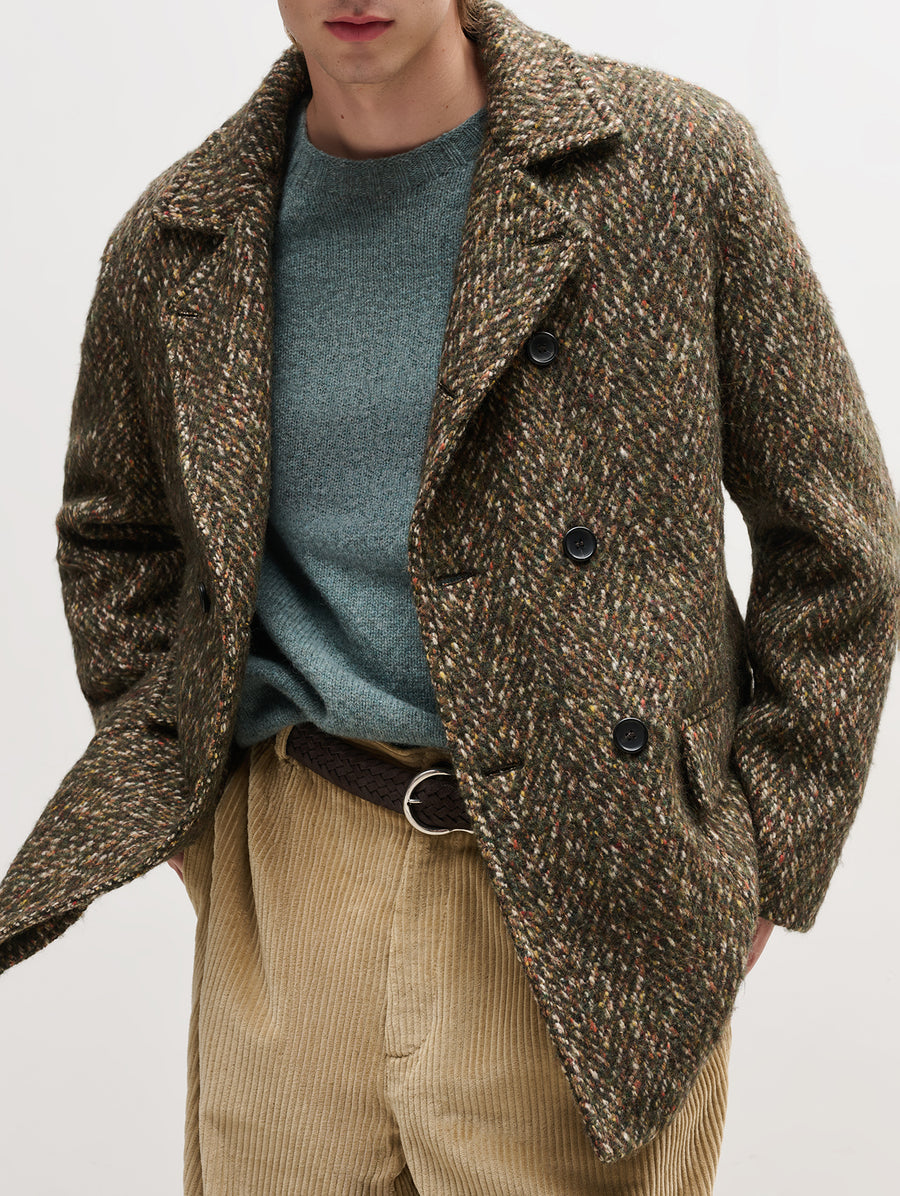 Wool Reefer Jacket