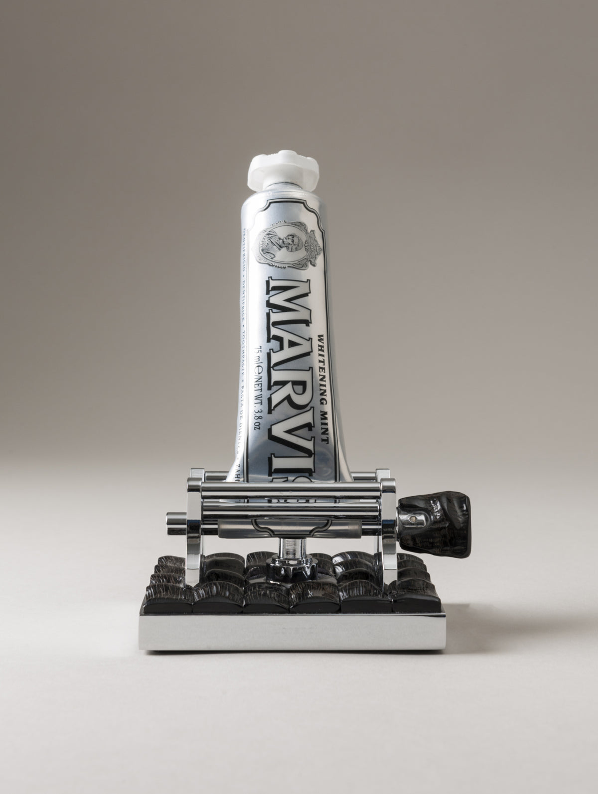 Chrome and Oryx Toothpaste Squeezer - Connolly