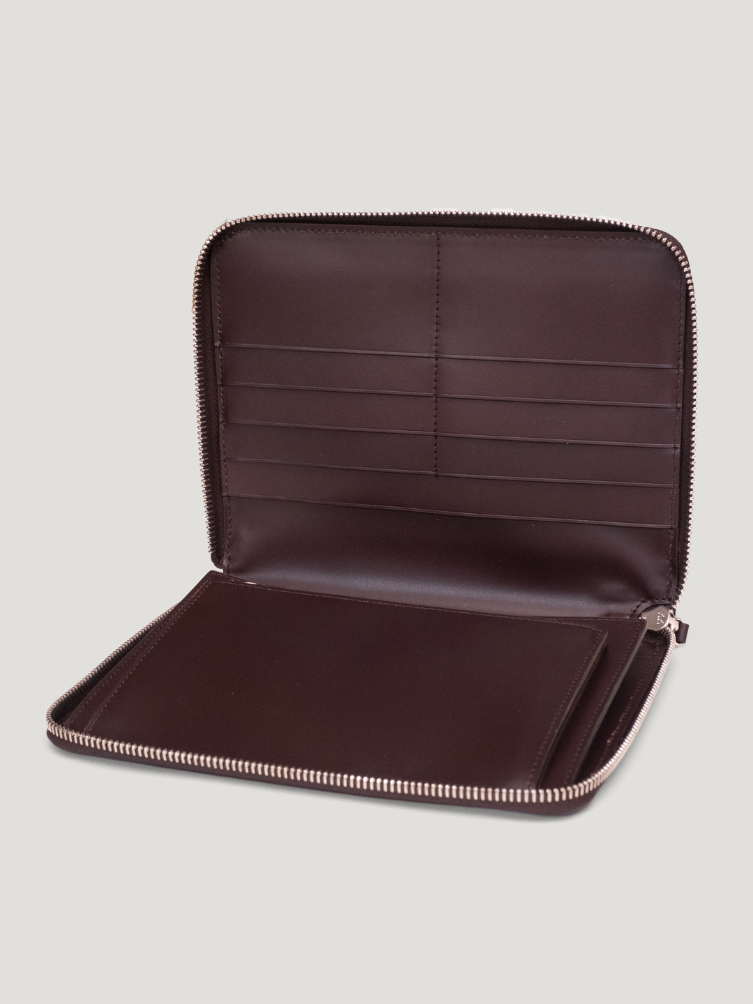 Burgundy Zip Around Travel Wallet– Connolly Burgundy Zip Around Travel Wallet– Connolly