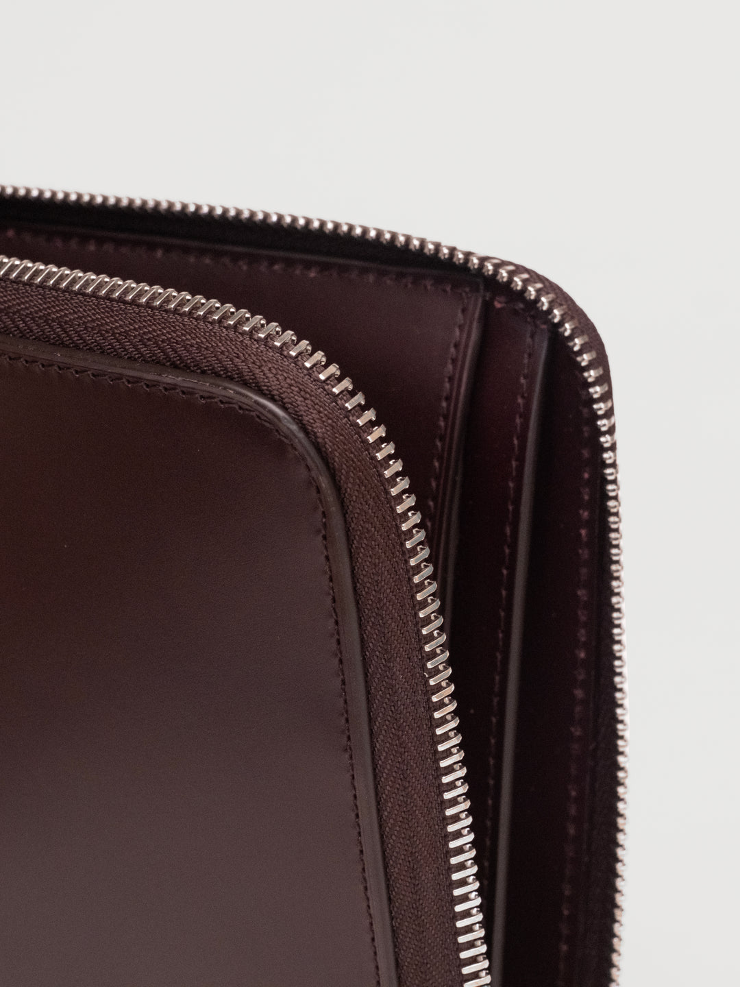 Burgundy Zip Around Travel Wallet– Connolly Burgundy Zip Around Travel Wallet– Connolly