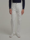 White Rally Trouser