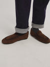 Dark Brown Driving Loafers