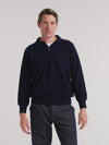 Navy Raglan Racing Polo