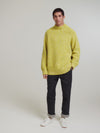 Yellow/Ecru Oversized Chunky Knit