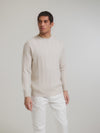 Bone Favourite Cable Sweater