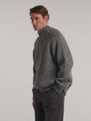Dark Grey Oversized Chunky Knit