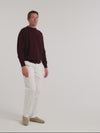 Burgundy 4 Ply Favourite Sweater