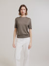 Mink Classic Cashmere & Silk T-Shirt